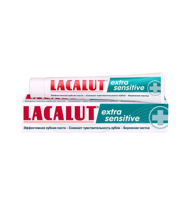 фото упаковки Lacalut Extra Sensitive зубная паста