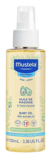 фото упаковки Mustela Массажное масло