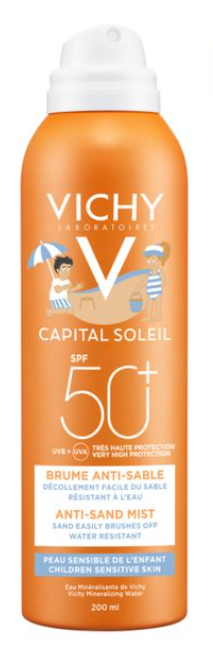 фото упаковки Vichy Capital Ideal Soleil Спрей-вуаль детский анти-песок SPF50+