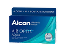 Alcon Air Optix aqua контактные линзы плановой замены, BC=8.6 d=14.2, D(-2.25), 3 шт.